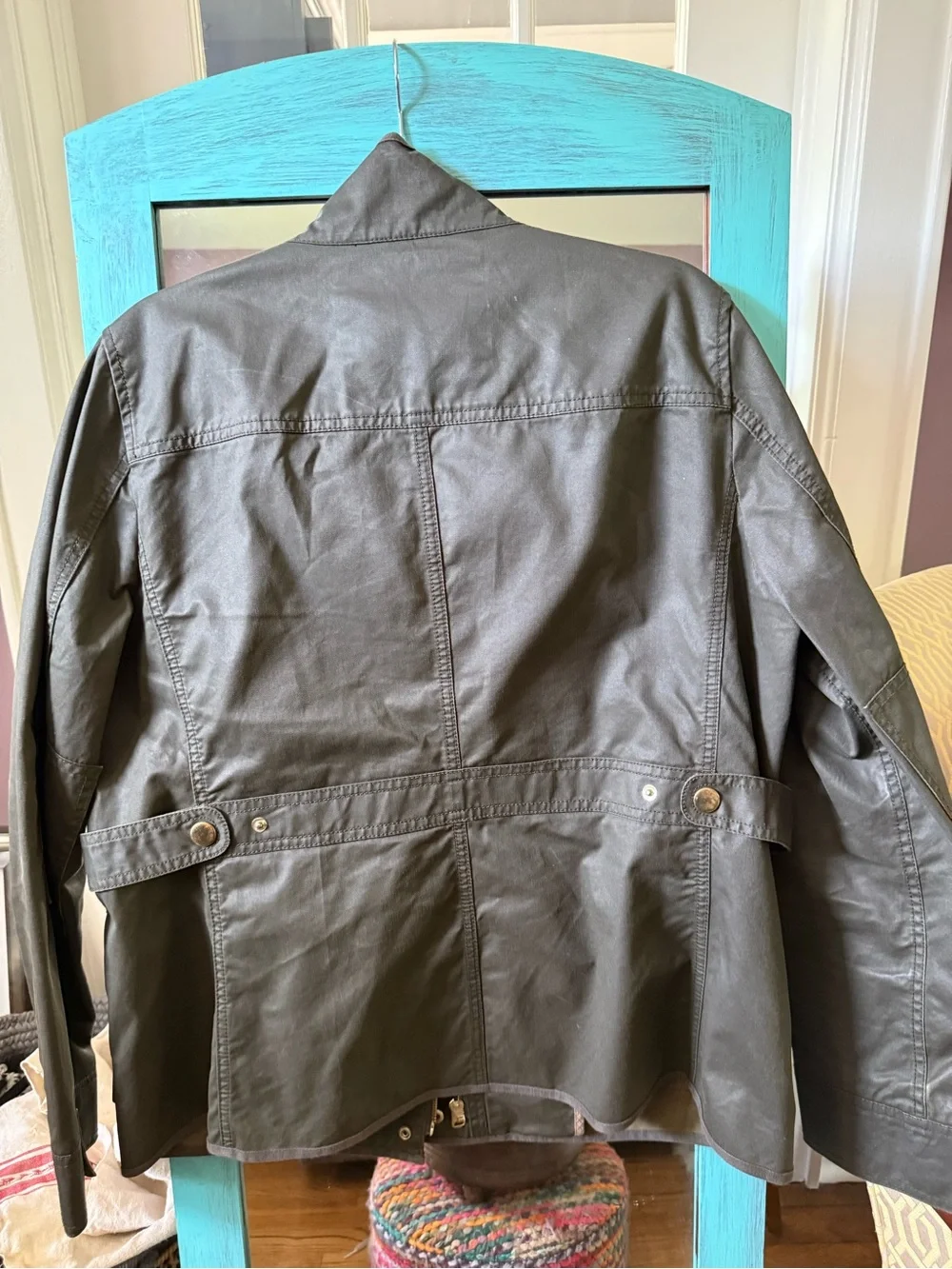 JCrew women’s waxed jacket